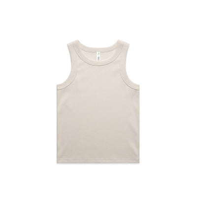 Wo's Organic Rib Tank 4063G - Bone
