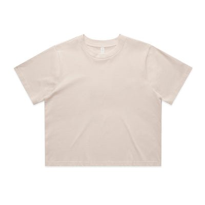 Wo's Classic Crop Tee 4072 - Bone