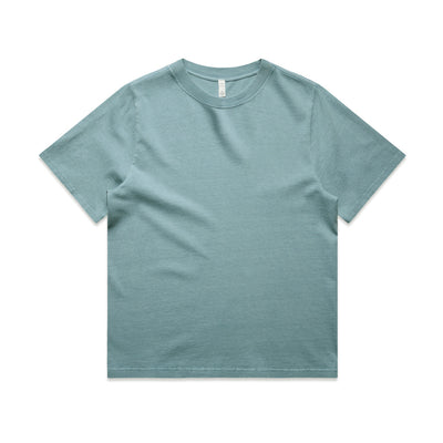 Wo's Heavy Faded Tee 4082 - Faded Chalk