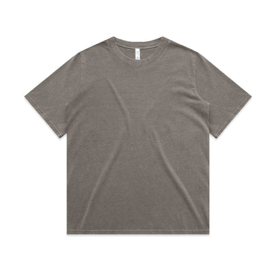 Wo's Heavy Faded Tee 4082 - Faded Grey