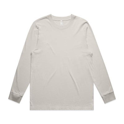 Wo's Heavy Faded L/S Tee 4083 - Faded Bone