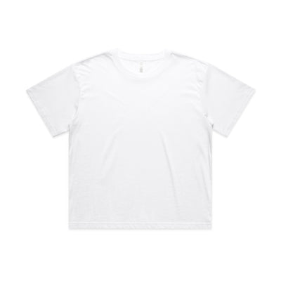 Wo's Martina Crop Tee 4093 - White
