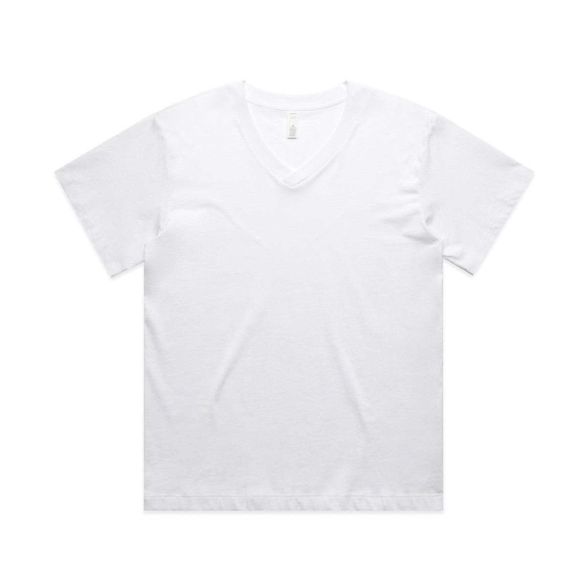 Wo's Martina V Neck Tee 4095 - White