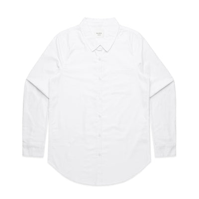 Wo's Oxford Shirt 4401 - White