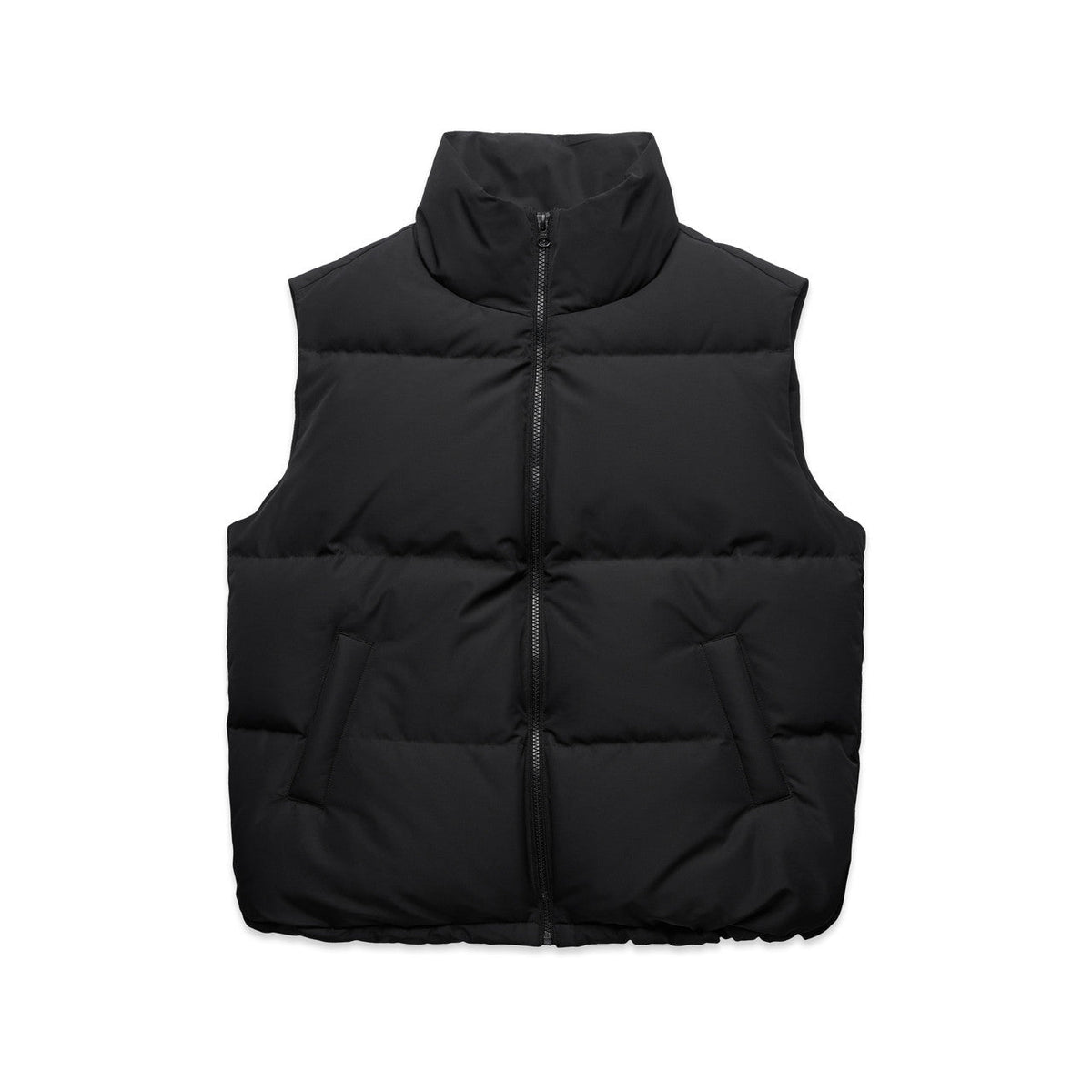 Wo's Puffer Vest 4592 - Black