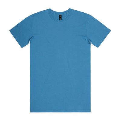 Planett staple tee solid blue short-sleeved cotton t-shirt perfect for comfortable work uniforms and casual workwear