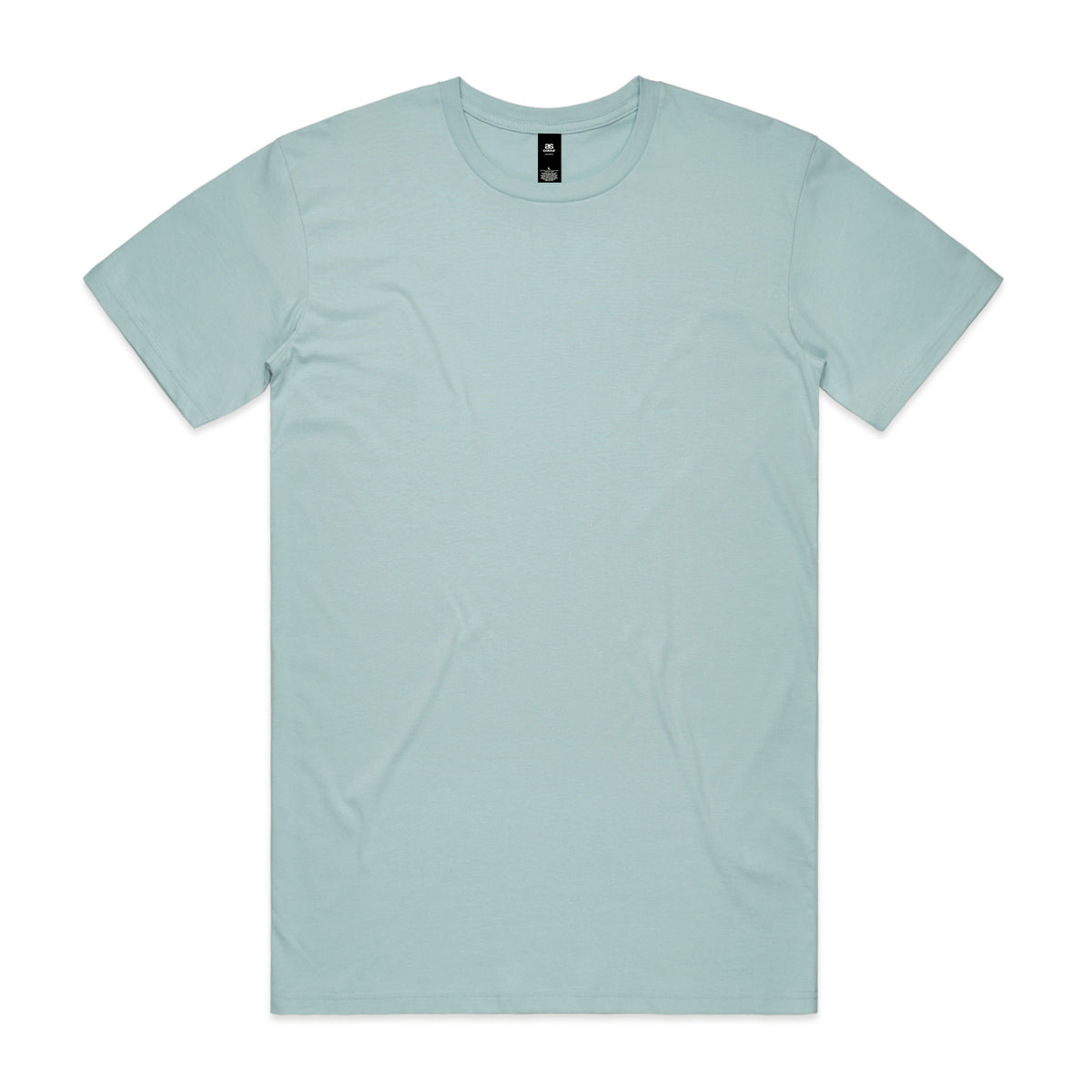 Classic heavyweight t-shirt in mint green cotton with crew neck ideal for work uniforms and casual workwear