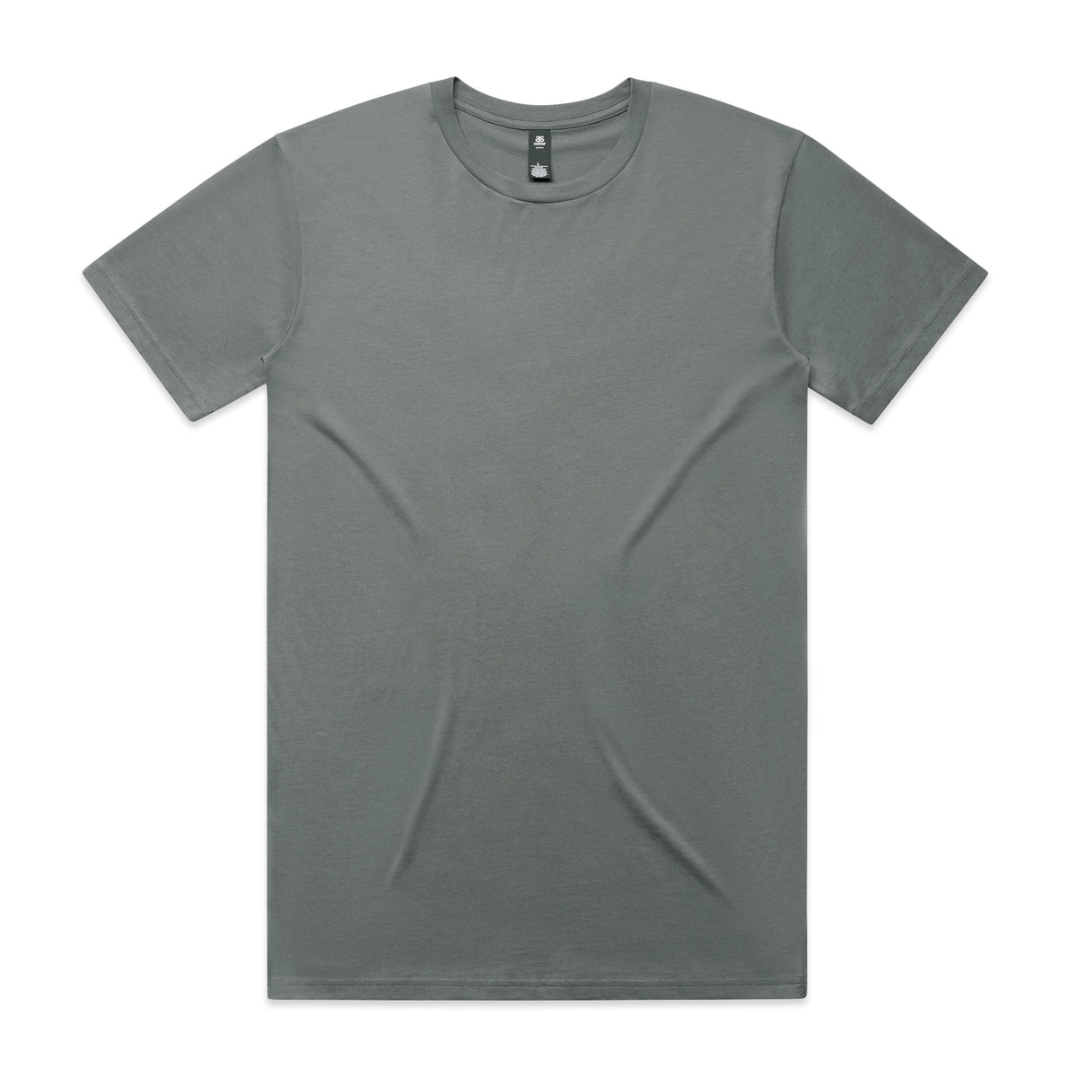 Planett staple tee plain gray cotton crew neck short sleeve t-shirt ideal for comfortable workwear and uniforms