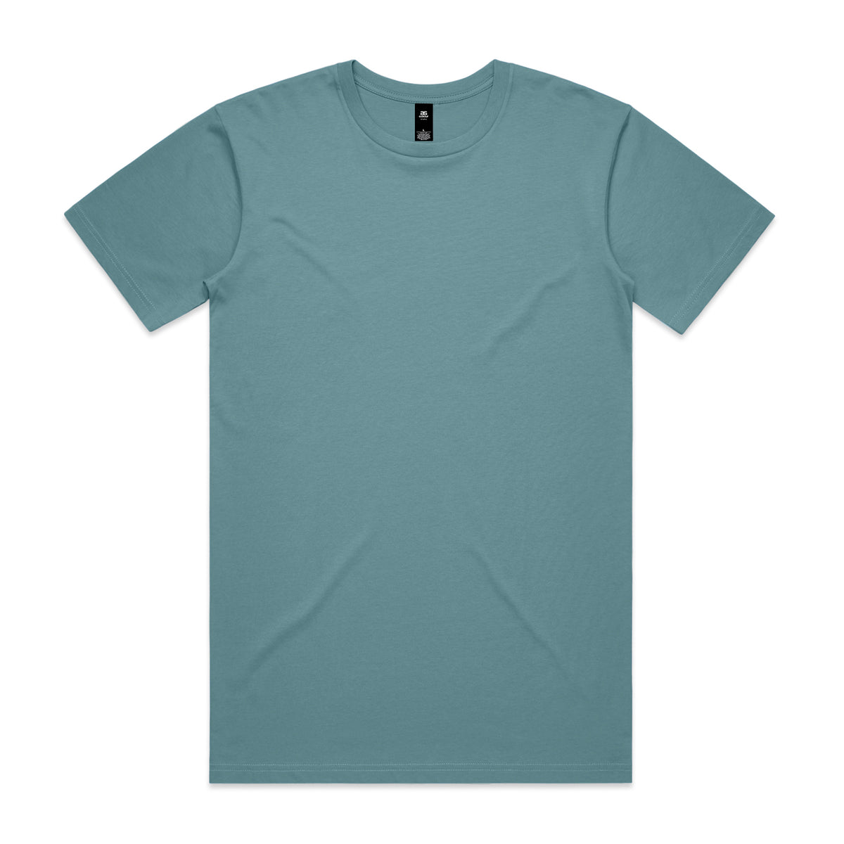 Plain teal cotton planett staple tee with crew neck and short sleeves ideal for workwear and uniforms