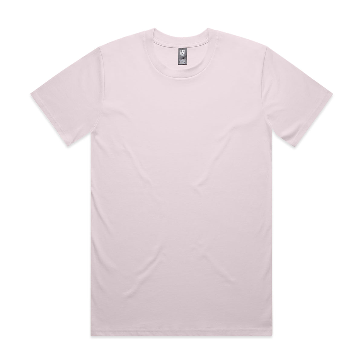 A soft blush pink classic heavyweight t-shirt in smooth cotton blend perfect for workwear and uniforms