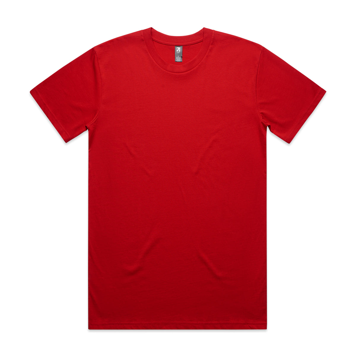 Classic heavyweight t-shirt in vibrant red smooth cotton perfect for durable workwear and comfortable work uniforms