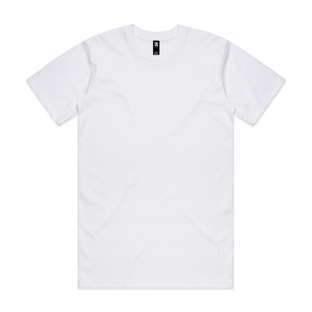 Classic heavyweight white t-shirt made of soft cotton perfect for uniforms and durable workwear essentials