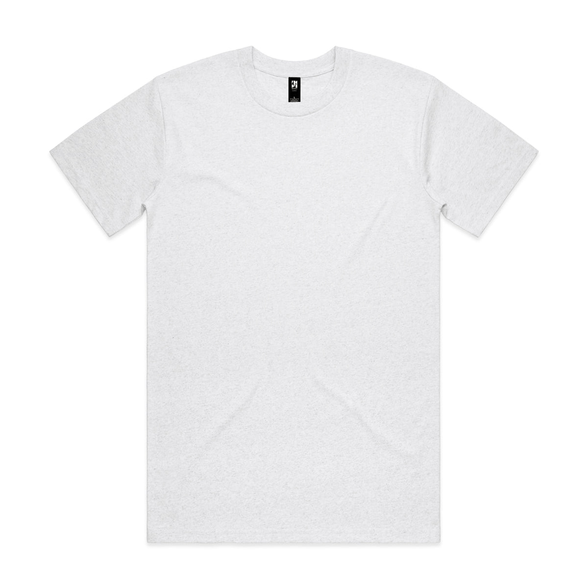 Classic heavyweight white cotton crew-neck t-shirt ideal for durable workwear and comfortable work uniforms