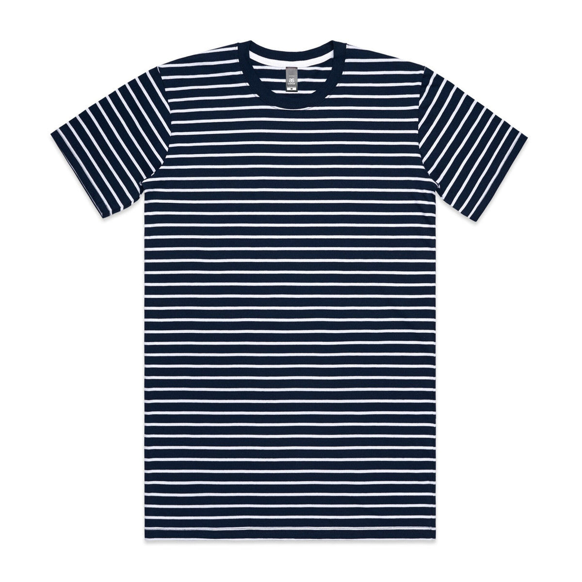 Staple Stripe Tee 5028 - Navy/White