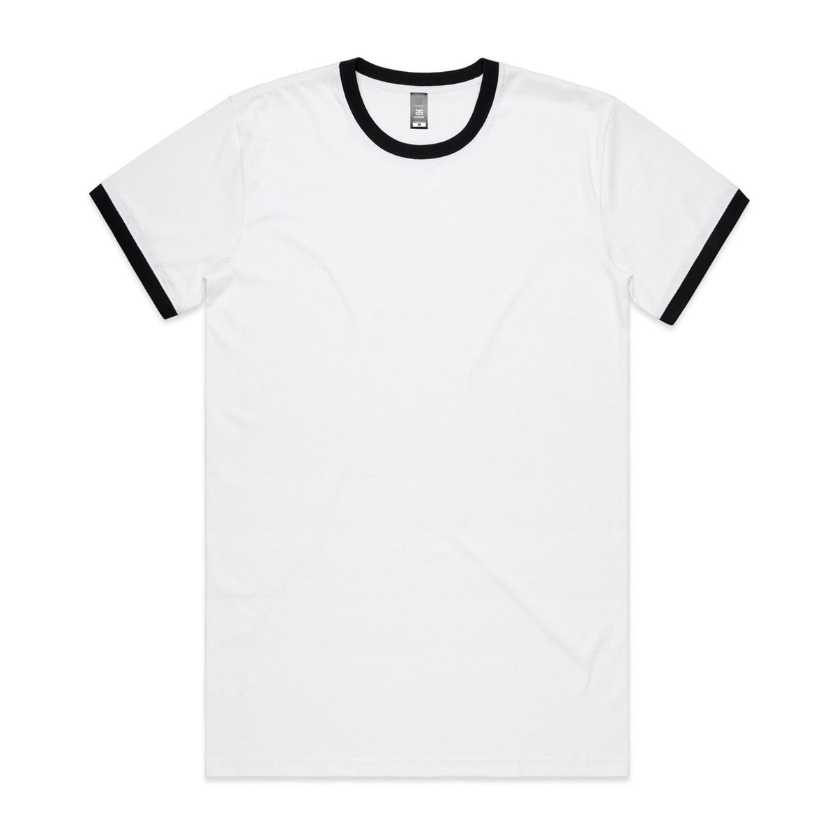 Staple Ringer Tee 5053 - White/Black