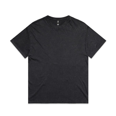 Stone Wash Heavy Tee 5085 - Black Stone
