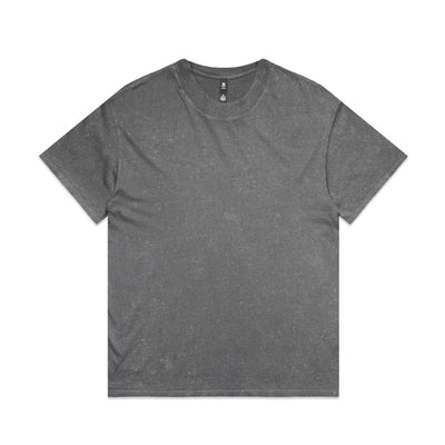 Stone Wash Heavy Tee 5085 - Coal Stone