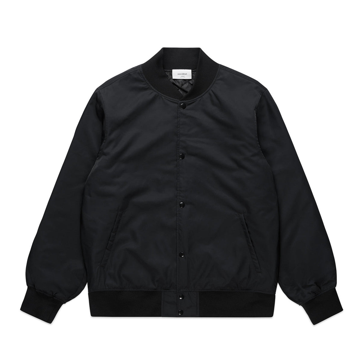 College Bomber Jacket 5511 - Black