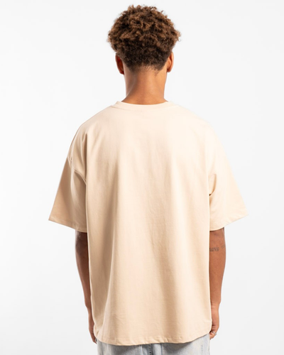 Luxe Oversized Tee - Sand