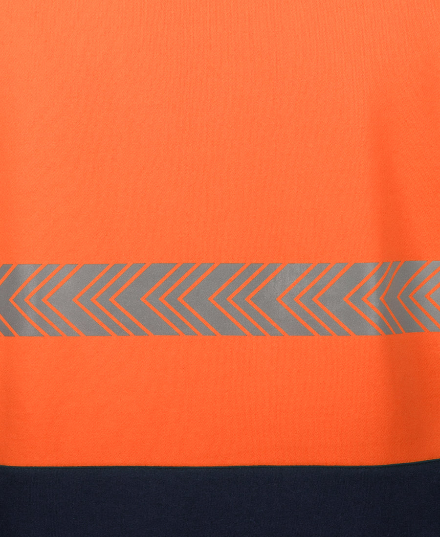 HiVis Zip Segmented Tape Fleece