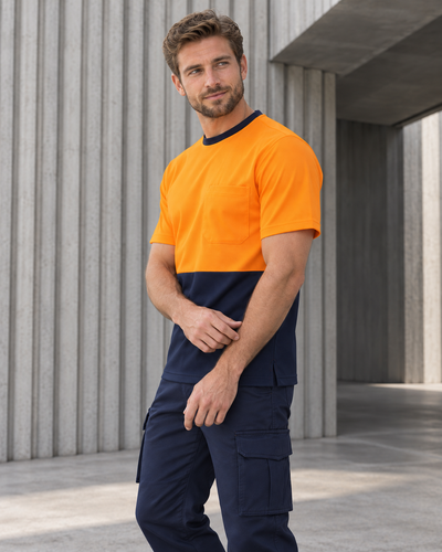 Bobbin HiVis Cotton Tee