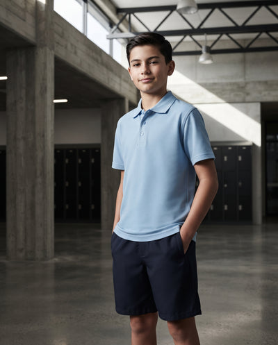 Cotton Back School Short