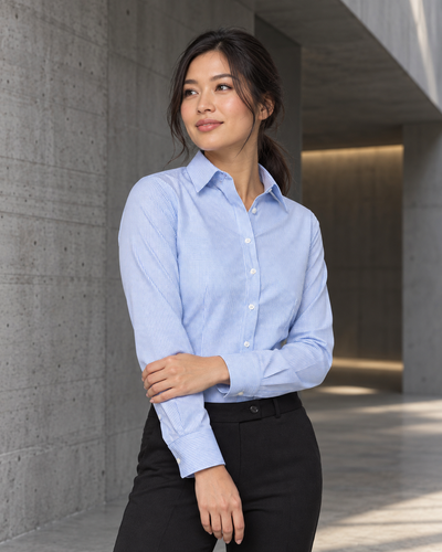 Ladies Westgarth Gingham LS Shirt
