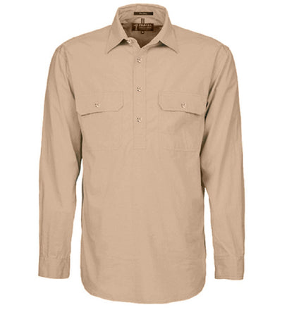 Pilbara Closed Front LS Shirt