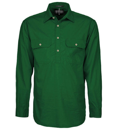 Pilbara Closed Front LS Shirt