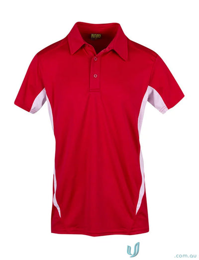 P446HB-1 P446HB Accelerator Polo in Red