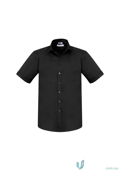 Biz Collection S770MS Bentleigh SS Shirt in Black