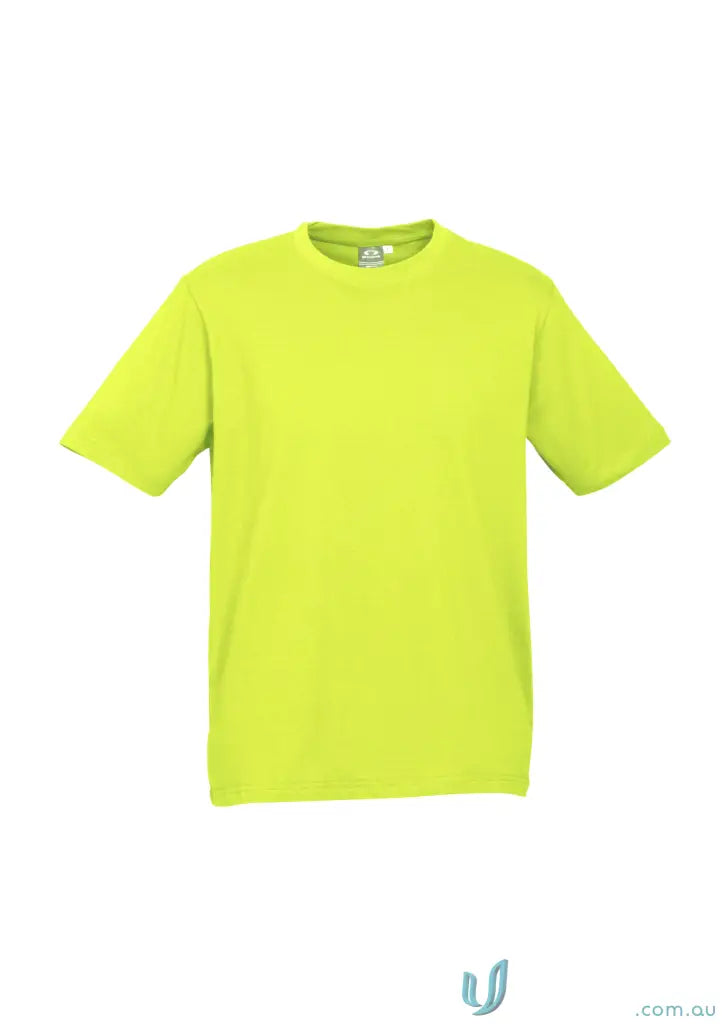 Brightport Tee ice tee in bright lime green from Biz Collection, perfect for summer vibes