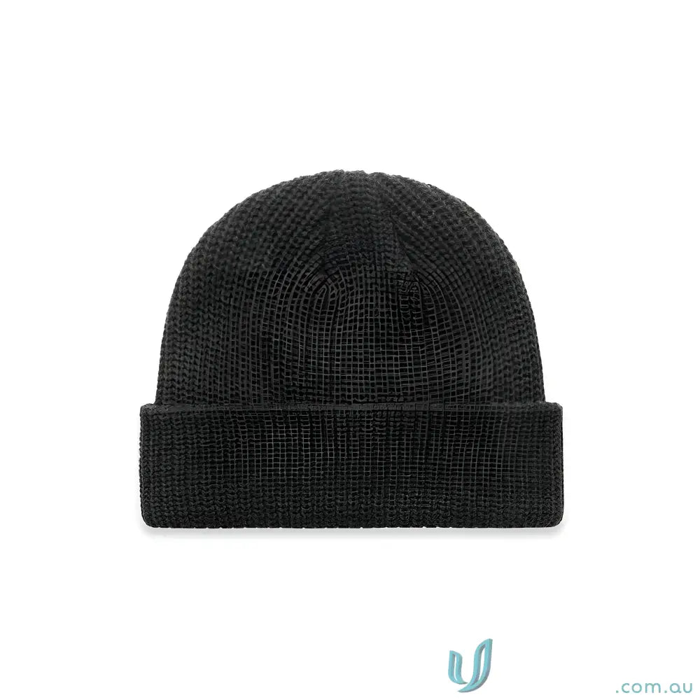 Acrylic Beanie 1120 Cable Beanie in Coal