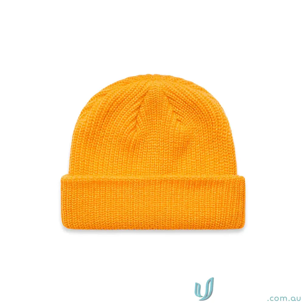 Acrylic Beanie 1120 Cable Beanie in Gold