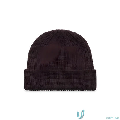 Acrylic Beanie 1120 Cable Beanie in Plum