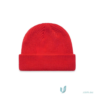 Acrylic Beanie 1120 Cable Beanie in Red