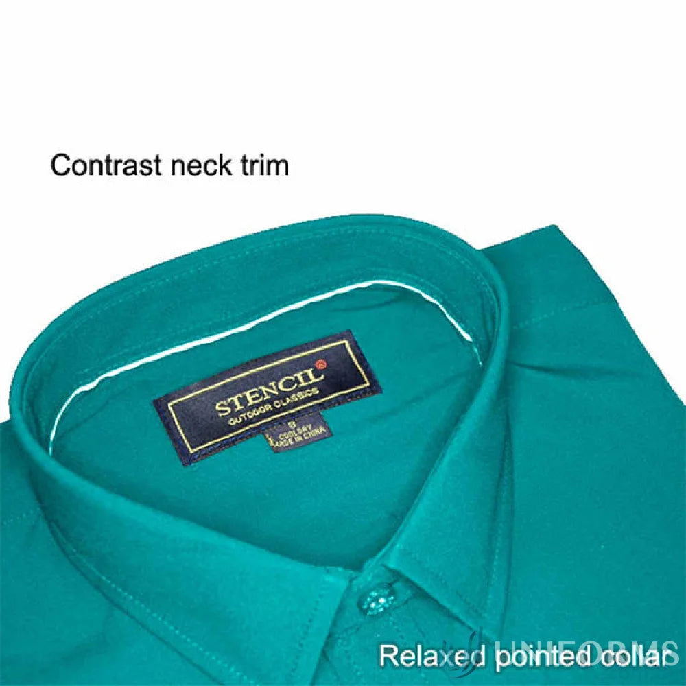 Stencil 2135S Candidate Ladies SS Shirts in Teal