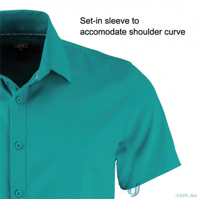Stencil 2135S Candidate Ladies SS Shirts in Teal