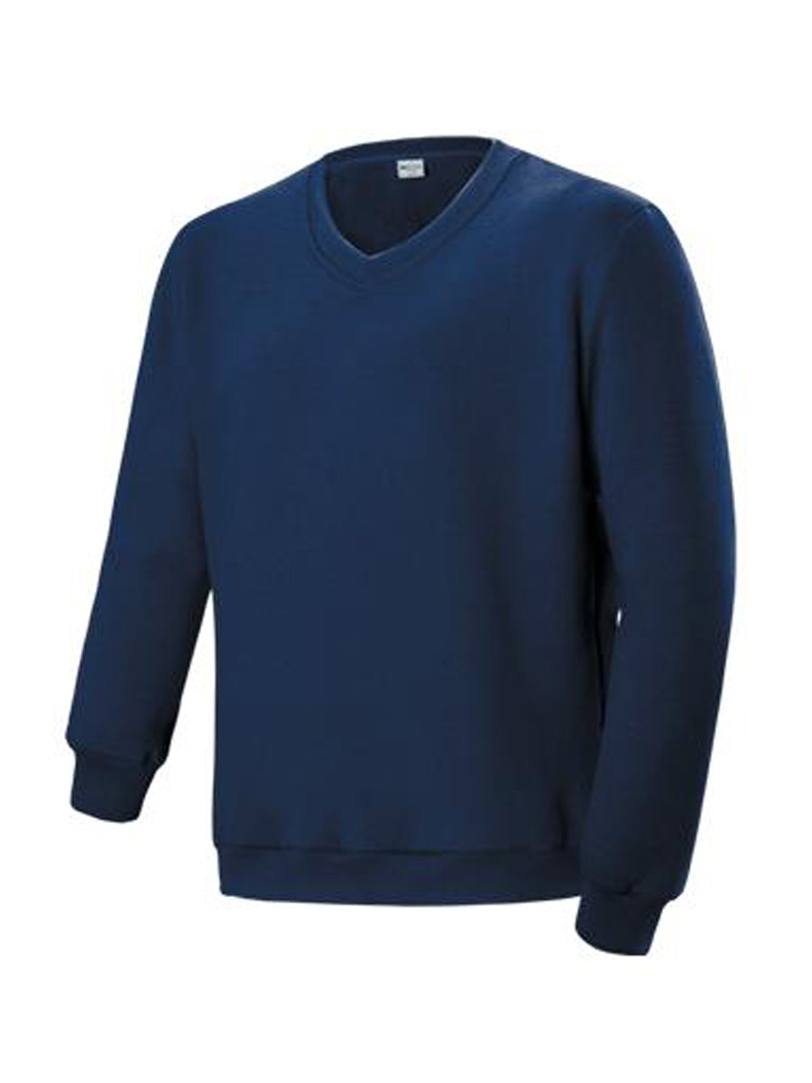 Bocini Kids V Neck Fleece Jumper CJ1618 - Navy