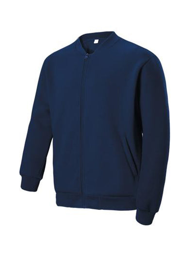 Bocini Kids Fleece Jacket With Zip CJ1621 - Navy