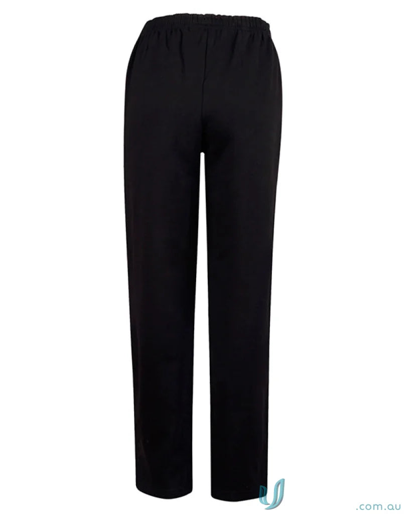 Eagle Fleece Track Pants with black elastic waist and reinforced knee pads for comfort