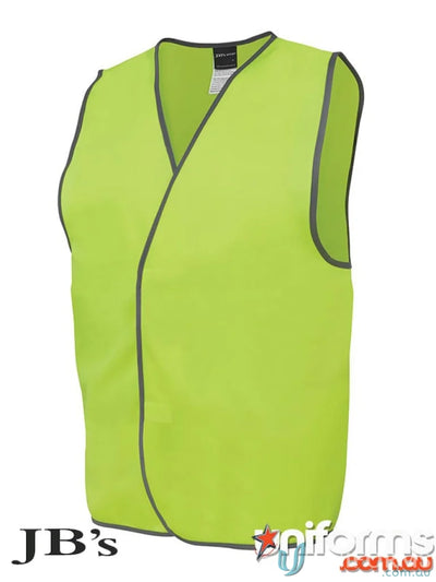 JBs HiVis Vest high-visibility safety vest meeting Australian safety standards for work uniforms for Australians and extra large safety gear
