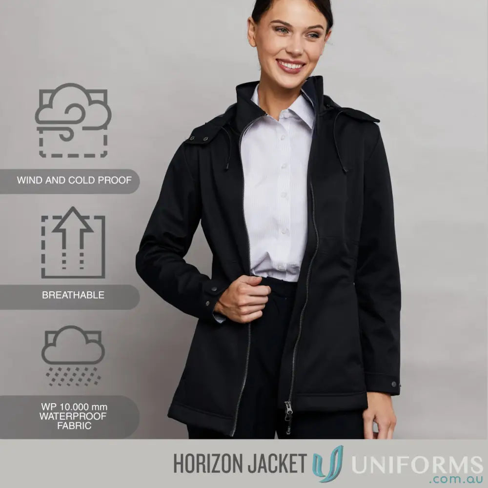 Stencil 3048 Horizon Jacket in Black