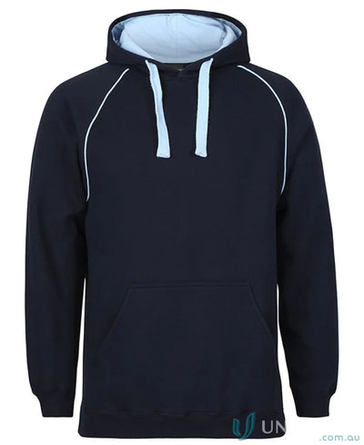 JBs 3CFH Adults Contrast Fleecy Hoodie