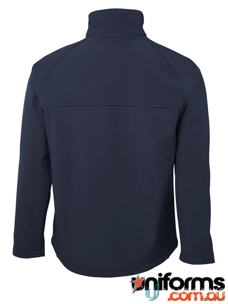 Navy blue JBs Youth Layer Softshell Jacket with waterproof rating 000mm, perfect for kids