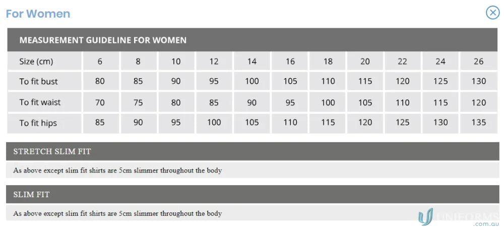 Keval Slim Fit size chart in cm for 737-jk Keval slim fit short styles