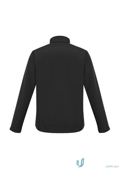 Kids Apex Softshell Jacket in black from Biz Collection Kids Apex Jacket J740K