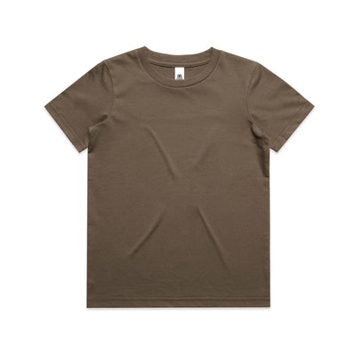Kids Staple Tee 3005 - Walnut