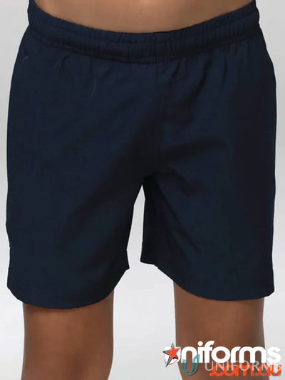 3606-TI 3606 Kids Training Shorts in Navy