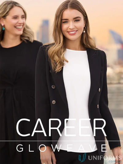 Stylish ladies double breasted blazer perfect for business women’s professional attire